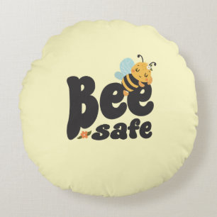 Bienensicherer Niedlicher Schlafanbau Rundes Kissen