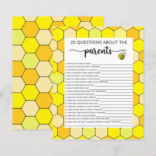 Bienenspielchen (Vorne/Hinten)