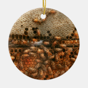 Bienenstand - Bienen - Süßer Erfolg Keramikornament
