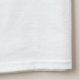 Bienenstock Besticktes T-Shirt (Detail - Saum (Weiß))