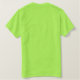 Bienenstock Besticktes T-Shirt (Design Rückseite)