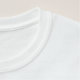 Bienenstock Besticktes T-Shirt (Detail - Hals (Weiß))
