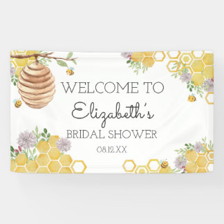Bienenstock-Brautparty Banner