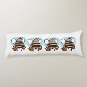 Bienenstock-Cartoon Seitenschläferkissen