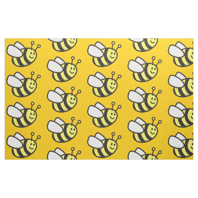 Bienenstock-Cartoon Stoff (Fat Quarter (45,7 x 55,9 cm))