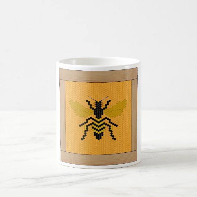 Bienenstock-Tasse Kaffeetasse (Mittel)