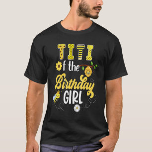 Bienenstöcke Girl Birthday Hive Sweet 1. Party m T-Shirt