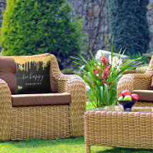 Bienenstöcke-Glitzer-Schwarzgoldmonogramm