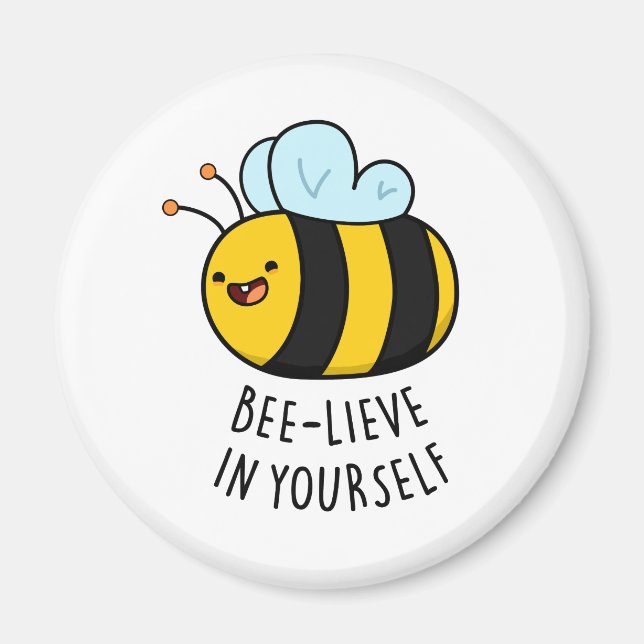 Bienenstöcke in Ihrem selbst Funny Bee Pun Magnet (Vorne)