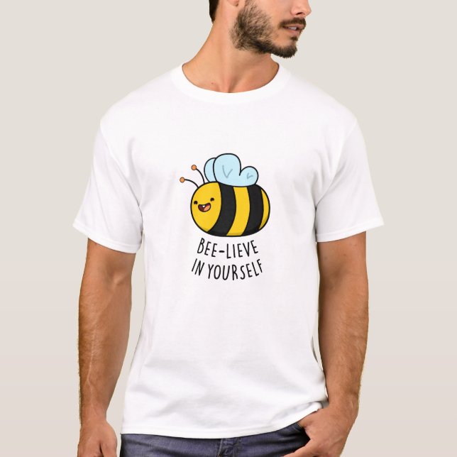 Bienenstöcke in Ihrem selbst Funny Bee Pun T-Shirt (Vorderseite)