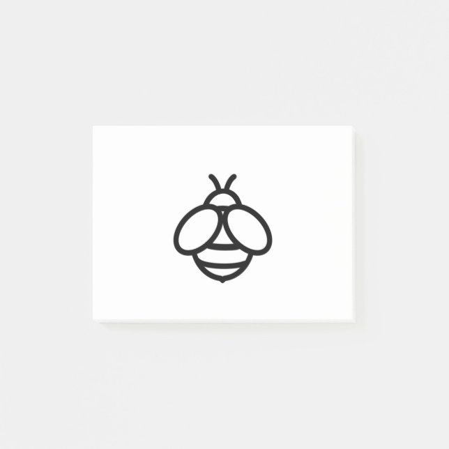 Bienenstöcke Niedliches Insekt Post-it Klebezettel (Vorderseite)