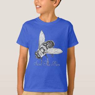 Bienenstöcke T - Shirt Honeybee Shirt Rette die Bi