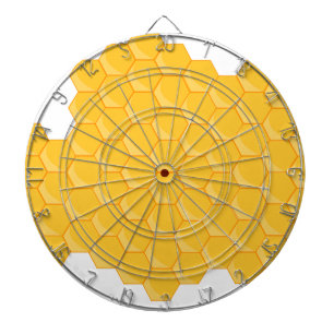Bienenstockwabenmuster Dartscheibe