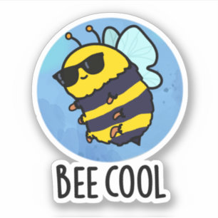 Bienenstöpsel Cool Aufkleber