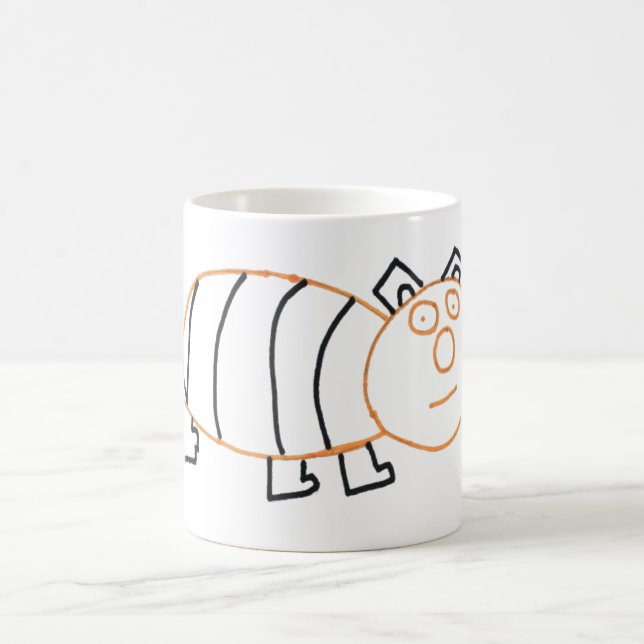 Bienenstöpsel Morphing-Tasse Verwandlungstasse (Mittel)