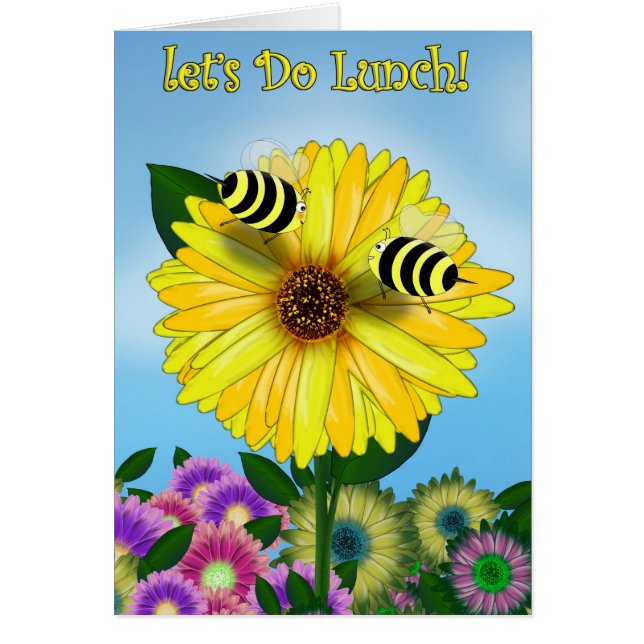 Bienenstromtag auf gelber Blume (Vorne)