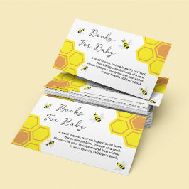Bienenstudienbücher für Baby Begleitkarte
