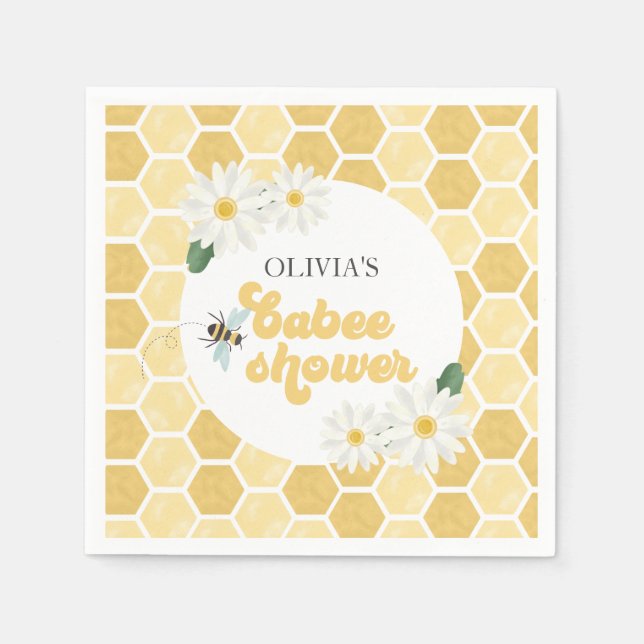 Bienenstudio Serviette (Vorderseite)