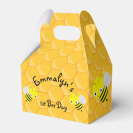 Bienentag 1. Geburtstag Niedlich Geschenkschachtel