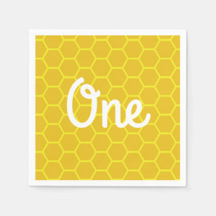 Bienentag 1. Geburtstag Party Napkins Serviette