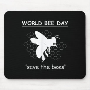 Bienentage - Rett der Bienen - Umwelt Mousepad