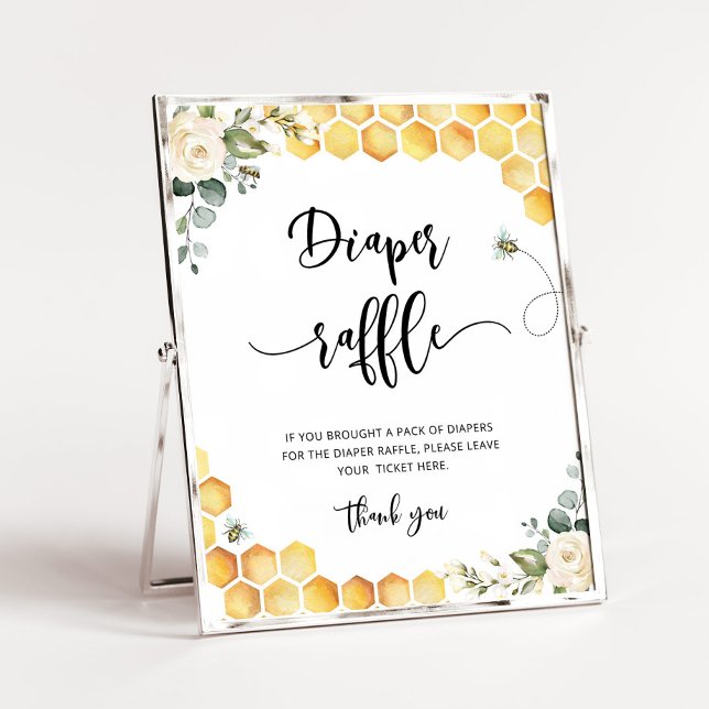 Bienentaucher-Baby-Duschzeichen Poster (Von Creator hochgeladen)