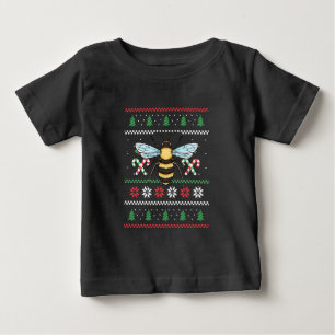 Bienentierbeere Ugly Christmas Baby T-shirt