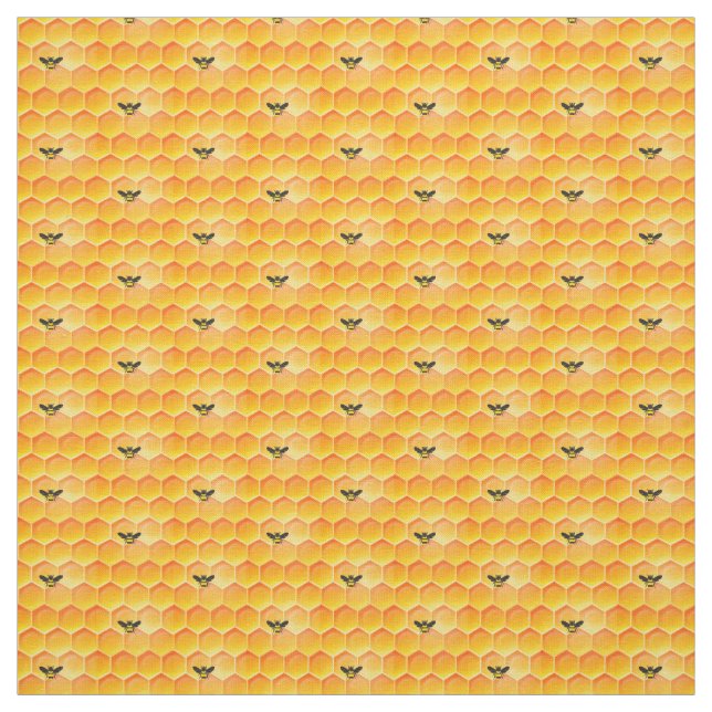 Bienenvölker-Honigwabenbiene Stoff (Muster)
