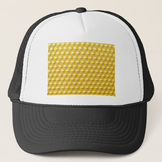 Bienenwabe Truckerkappe (Vorderseite)