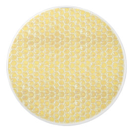 Bienenwaben-Bienenstock-Griff Keramikknauf