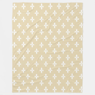 Bienenwachs Victorian Fleur de Lys Fleecedecke
