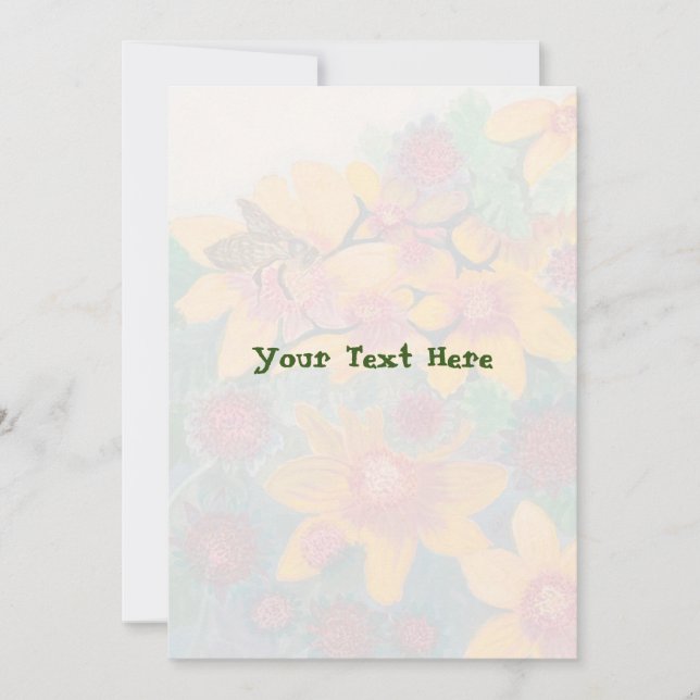 BienenWedding Save The Date (Vorderseite)