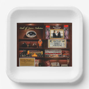 Bienenwirtschaft Pappteller