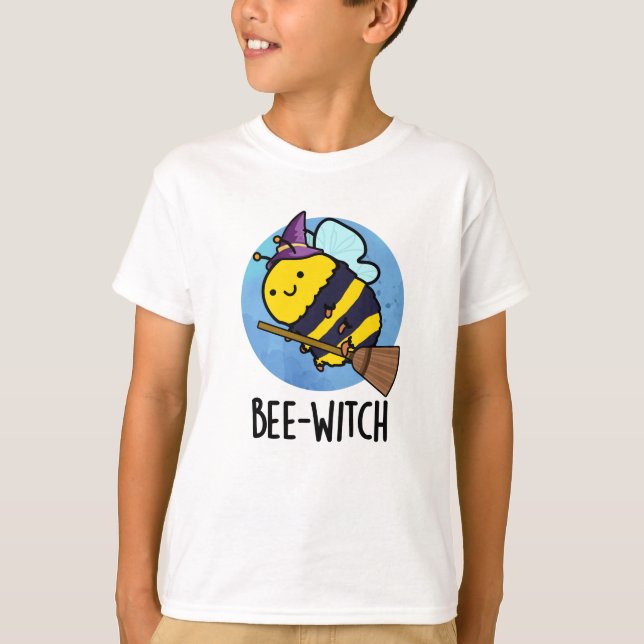 Bienenwitch-Funny Bee Pun T-Shirt (Vorderseite)