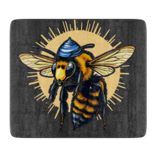 Bienenzucht Hanukkah jüdisch Kippah Schneidebrett