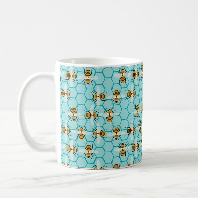 Bienenzucht Kaffeetasse (Links)
