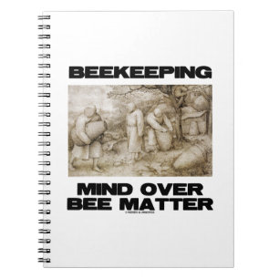 Bienenzucht wegen Bienenfrage Notizblock