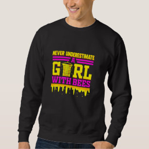 Bienenzüchter Funny Bee For Girls Honey Beekeeping Sweatshirt