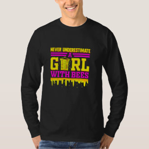 Bienenzüchter Funny Bee For Girls Honey Beekeeping T-Shirt