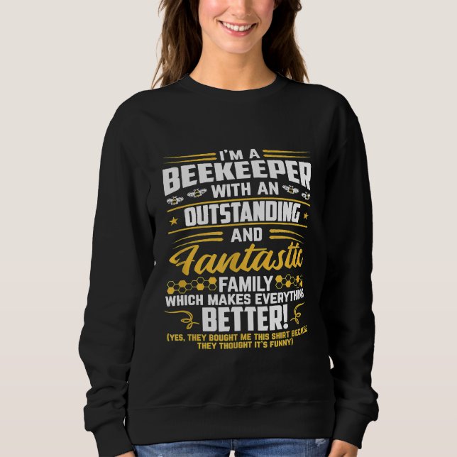 Bienenzüchter Sweatshirt (Vorderseite)