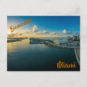 Bienvenido a la post de Miami Postkarte