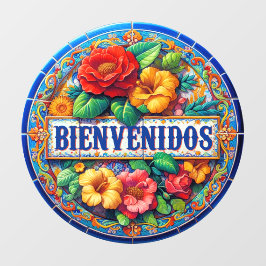 BIENVENIDOS - So Hübsch! Fensteraufkleber