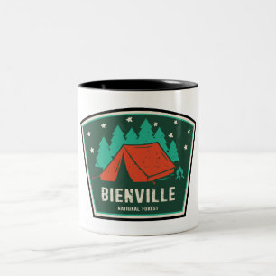 Bienville National Forest Camping Zweifarbige Tasse