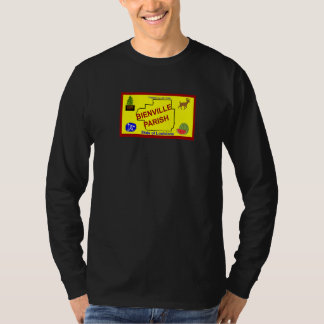 Bienville Parish Louisiana-Flagge T-Shirt