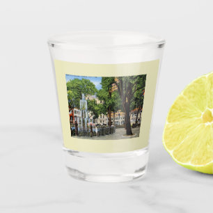 Bienville-Platz, Mobile, AL Vintage Schnapsglas