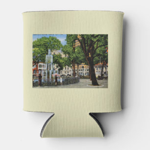 Bienville Sq., mobil, AL Vintag Dosenkühler