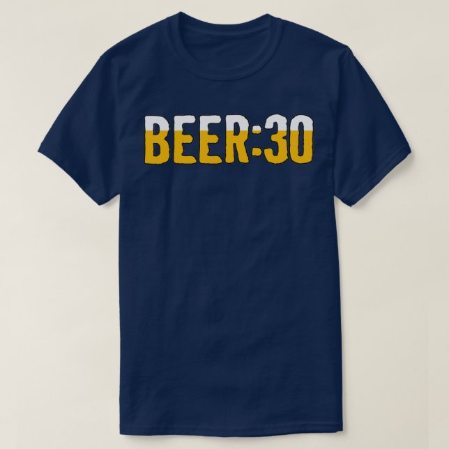 Bier 30 Bier 30 Pause T-Shirt (Design vorne)