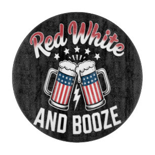 Bier 4. Juli, Patriotische Party Schneidebrett