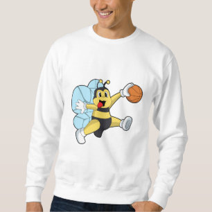 Bier als Basketballspieler mit Basketball Sweatshirt