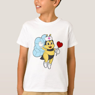 Bier als Krankenschwester mit Herz.PNG T-Shirt